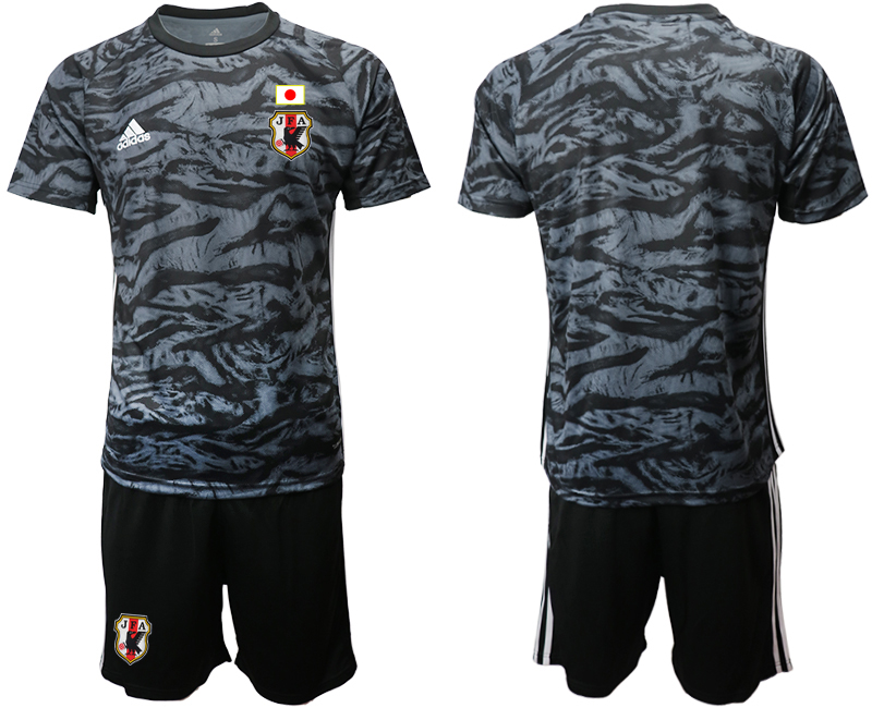 Men 2020-2021 Season National team Japan goalkeeper black Soccer Jersey